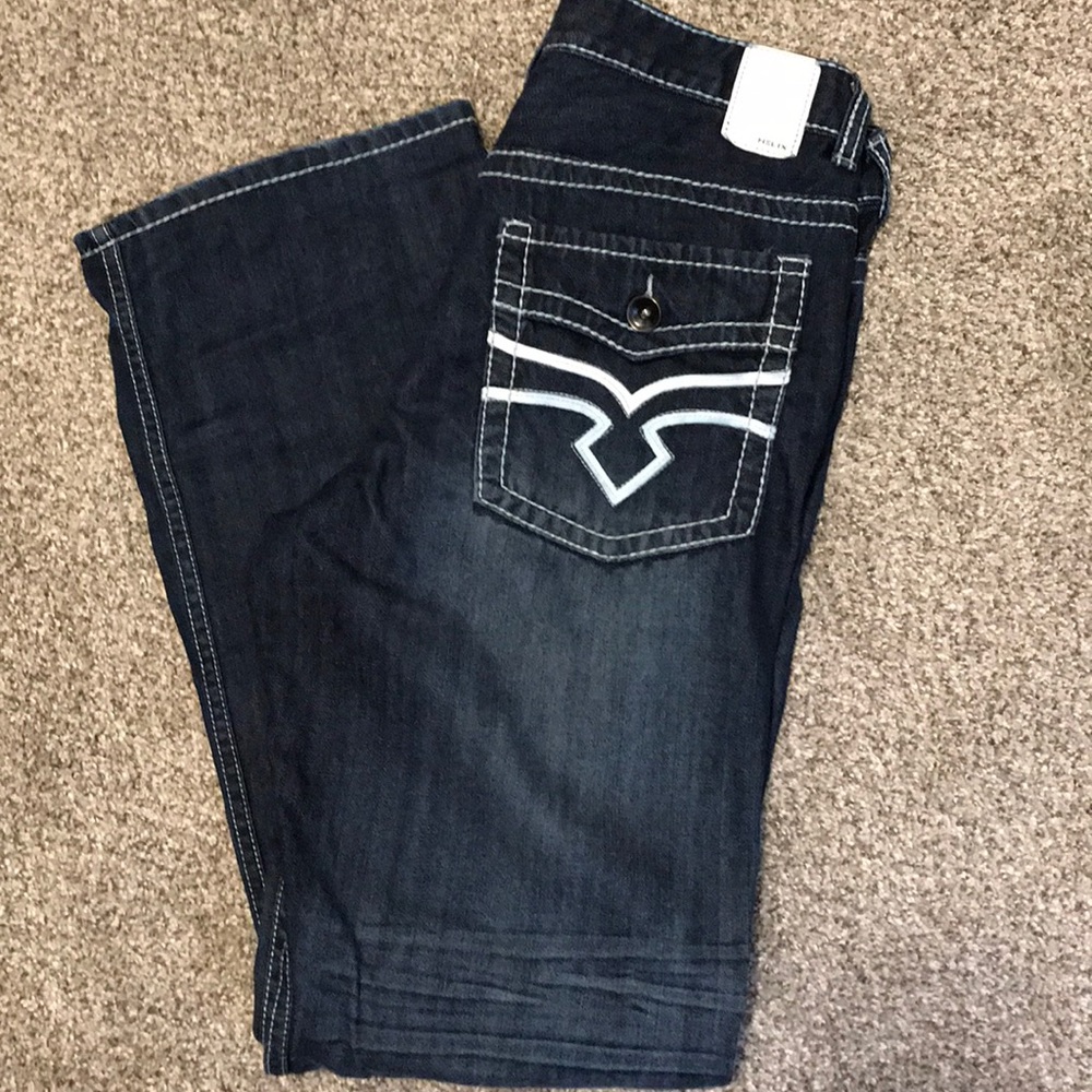 Mens relaxed boot jeans